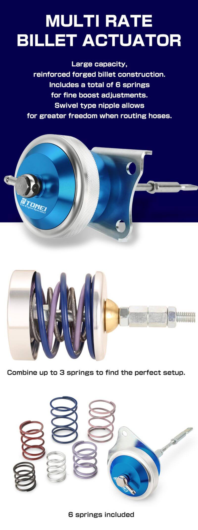 Tomei ARMS BX8280 B/B Turbo Kit For Toyota 1JZ-GTE VVTi Chaser Cresta Mark IITomei USA