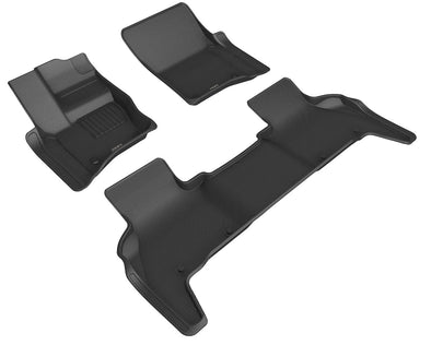 3D Floor Mat For LAND ROVER DEFENDER 110 2020-2022 KAGU BLACK R1 R2