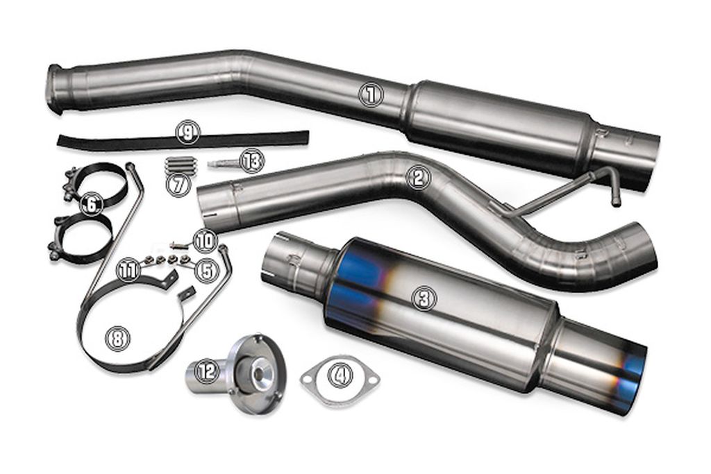 Tomei Exhaust Repair Part Muffler #3 For GTR R34 TB6090-NS05CTomei USA