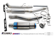 Tomei Expreme Titanium Exhaust System Type-S for 2017+ Honda Civic Type R FK8Tomei USA