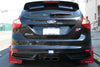 Rally Armor 12-19 Ford Focus ST / 16-19 RS Black UR Mud Flap w/ Nitrous Blue Logo