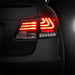 Spyder 07-11 Lexus GS 350 LED Tail Lights Black ALT-YD-LGS06-LED-BKSPYDER
