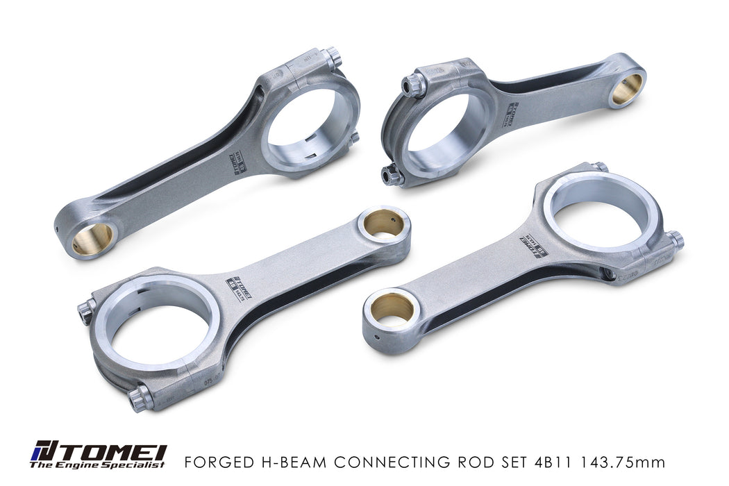 Tomei USA Forged H-Beam Connecting Rod Kit For Mitsubishi 4B11 - 143.75mm (STD/2.3L)Tomei USA