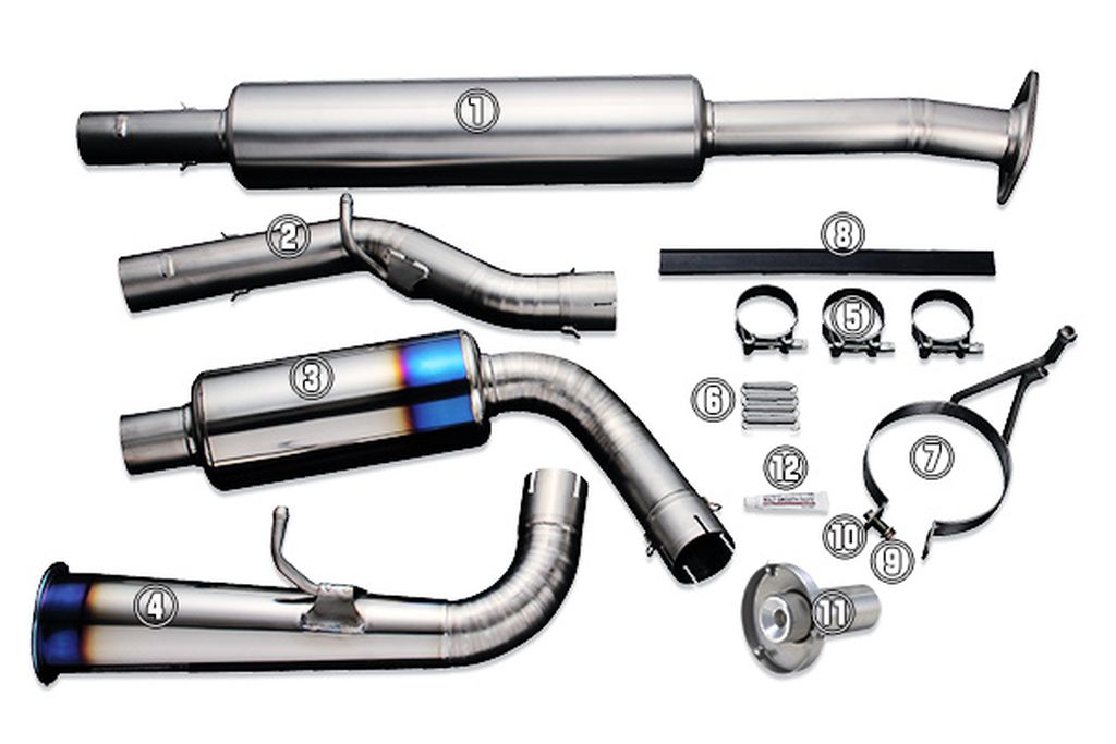 Tomei Exhaust Repair Part Main Pipe B #2 For BRZ TB6090-SB03A Type-60STomei USA