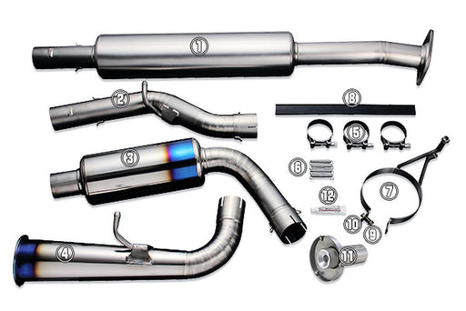 Tomei Exhaust Repair Part Tail Pipe #4 For BRZ TB6090-SB03A Type-60STomei USA