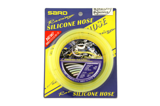 SARD Silicone Hose Skeleton Yellow 4mm x 2m - 75174SARD