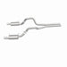MagnaFlow 13 Ford Mustang Dual Split Rear Exit Stainless Cat Back Performance Exhaust (Street)Magnaflow