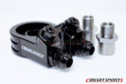 Circuit Sports Billet Aluminum Thermostatic Angled Oil Cooler Adapter KitCircuit Sports