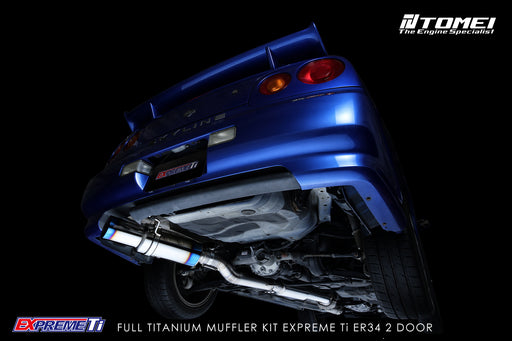 Tomei Expreme Titanium Exhaust System for Nissan Skyline ER34 25GT Turbo 2 doorTomei USA