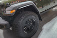 Rally Armor 19-23 Jeep JT Gladiator Mojave/Rubicon Black Mud Flap w/ Metallic Black LogoRally Armor