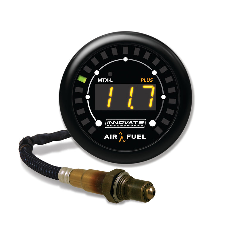 Innovate Motorsports MTX-L PLUS Digital AirFuel Ratio Gauge Kit 3 ft w/O2 SensorInnovate Motorsports