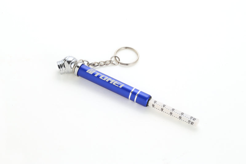 Tomei USA Keychain Mini Tire Pressure Gauge BlueTomei USA