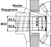 Tomei LSD 2.0 Way For 1993-96 Nissan Skyline ENR33 GTS4 RB25DE w/ViscousTomei USA
