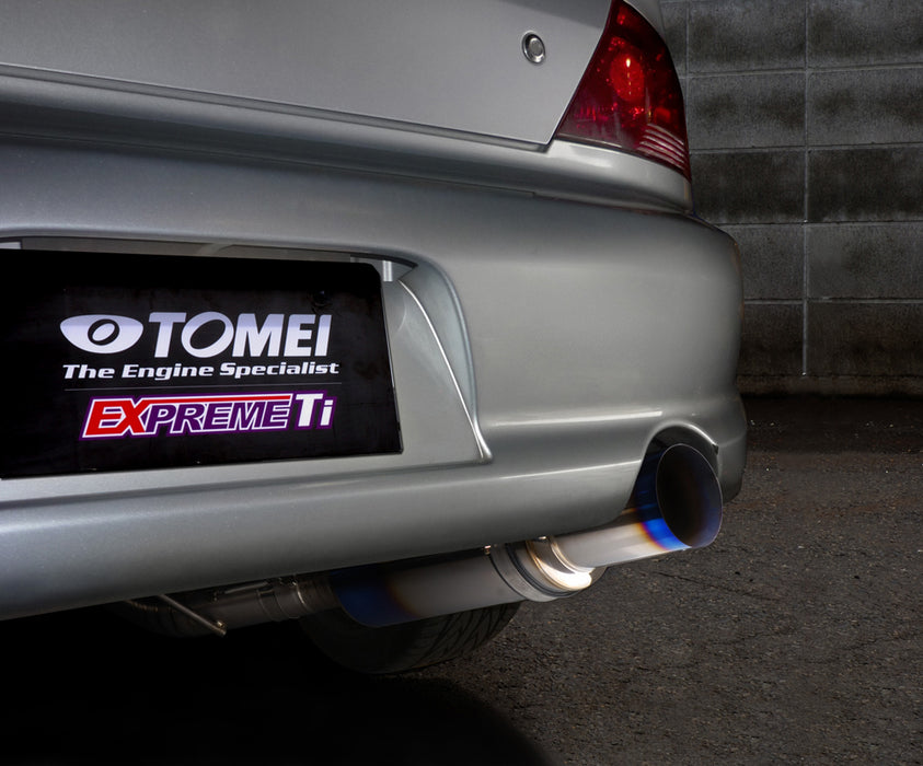 Tomei Expreme Titanium Exhaust System for Mitsubishi EVO 8 9 4G63 w/USDM BumperTomei USA