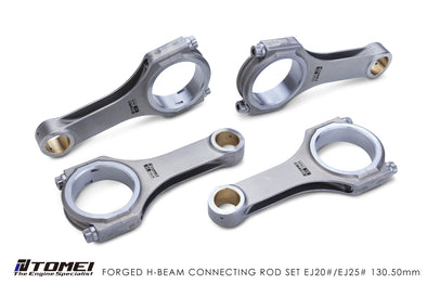 Tomei Forged H-Beam Connecting rod Kit For Subaru EJ20 EJ25 - 130.5mm