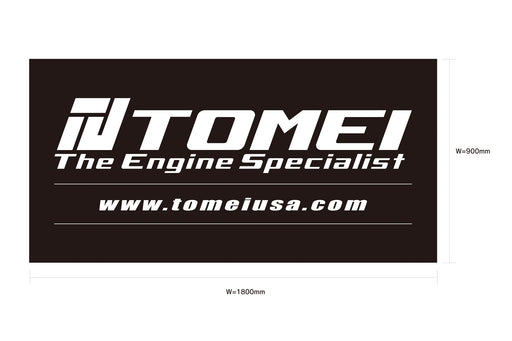 Tomei USA Shop Banner 2016 Ver. Black 1800mm x 900mmTomei USA