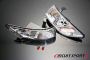 Circuit Sports Clear Front Corner lights set for 89-94 Nissan Silvia S13 JDM Front BumperCircuit Sports