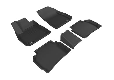 3D Floor Mat For CHEVROLET MALIBU 2016-2022 KAGU BLACK R1 R2