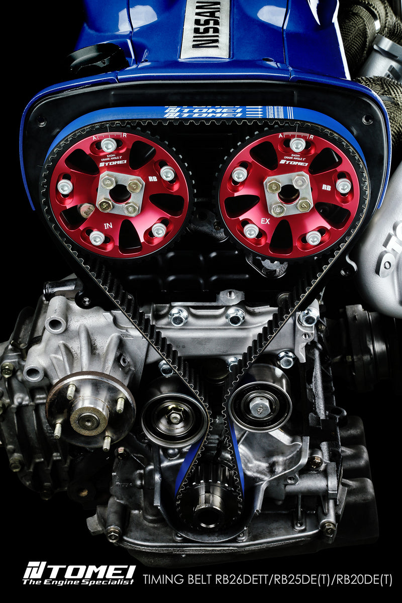 Tomei Ultra Durable High Performance Timing Belt For Nissan RB26/RB25/RB20 EnginesTomei USA