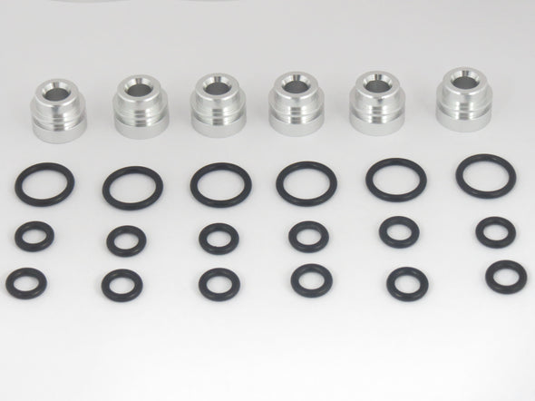 SARD Injector Collar Set 6pcs For Toyota 1JZ-GTE / 2JZ-GTE Side Feeding