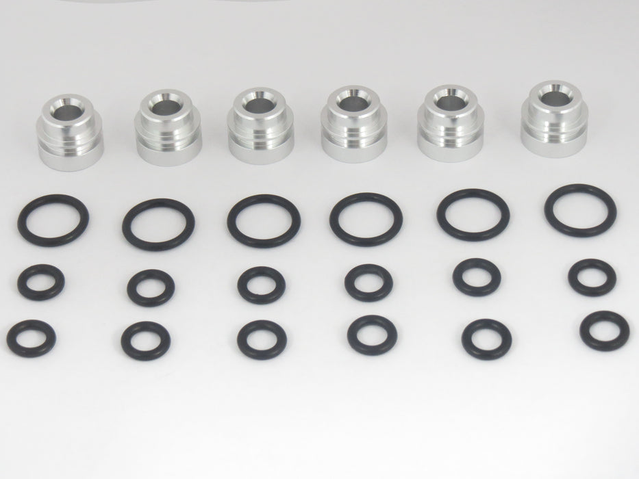 SARD Injector Collar Set 6pcs For Toyota 1JZ-GTE / 2JZ-GTE Side FeedingSARD