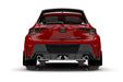 Rally Armor 2023 Toyota GR Corolla Red UR Mud Flap w/ White LogoRally Armor