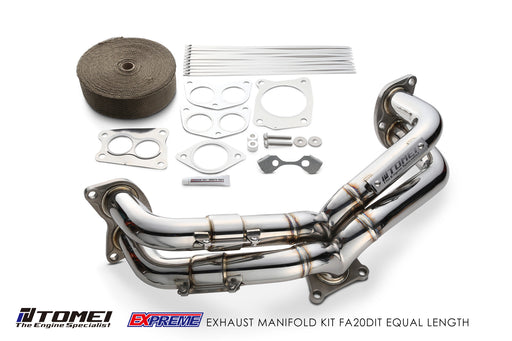 Tomei Expreme Exhaust Manifold Equal Length For 2015+ Subaru WRX FA20DITTomei USA