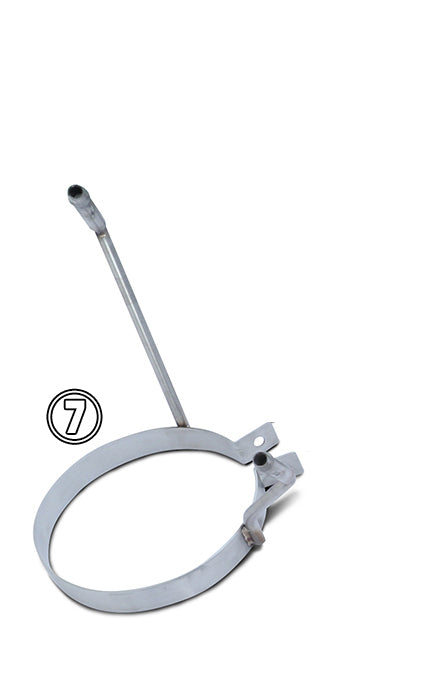 Tomei Exhaust Replacement Part Muffler Band w/Rubber LH For 86 TB6090-SB05B Type-DTomei USA