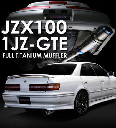 Tomei Expreme Titanium Exhaust System for Toyota Cresta JZX100 1JZ-GTE