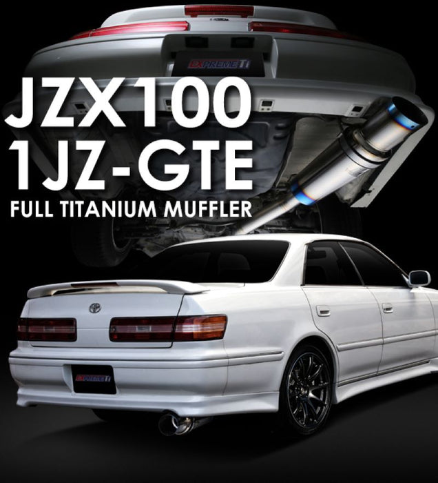 Tomei Expreme Titanium Exhaust System for Toyota Chaser JZX100 1JZ-GTE