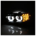 Spyder 09-12 BMW E90 3-Series 4DR HID w/ AFS Only - LED Turn - Black - PRO-YD-BMWE9009-AFSHID-BKSPYDER