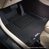 3D Floor Mat For TOYOTA HIGHLANDER GASOLINE 8-SEAT 2020-2022 KAGU BLACK R1 R2 R3
