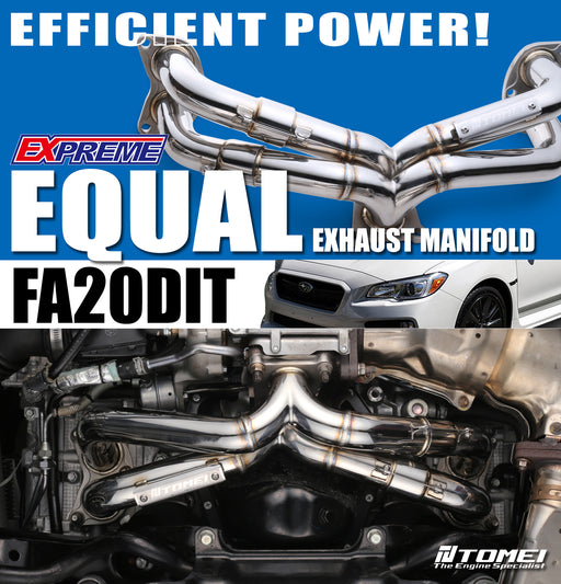 Tomei Expreme Exhaust Manifold Equal Length For 2015+ Subaru WRX FA20DITTomei USA