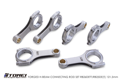 Tomei Forged H-Beam Connecting rod Kit For Nissan RB26DETT RB25DET - 121.5mm