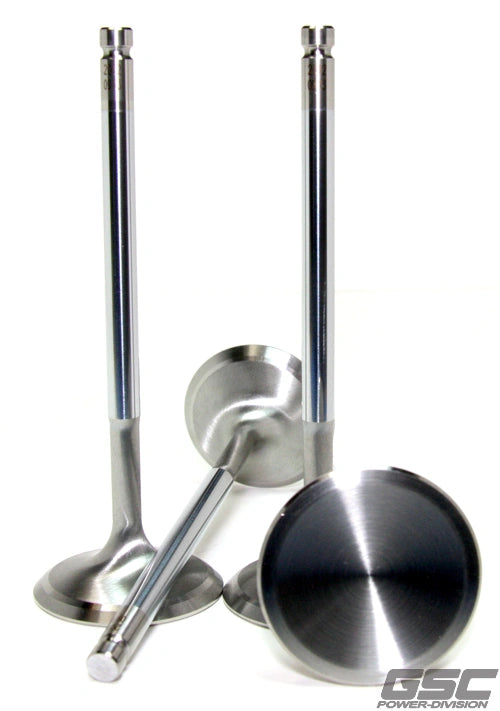 For 4G63T EVO 1-9 - GSC P-D +1mm (35mm) Polished Intake Valve - Set of 8GSC Power Division