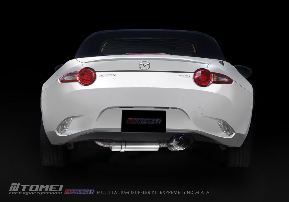 Tomei Expreme Titanium Exhaust System for 2015+ Mazda MX-5 Miata NDTomei USA