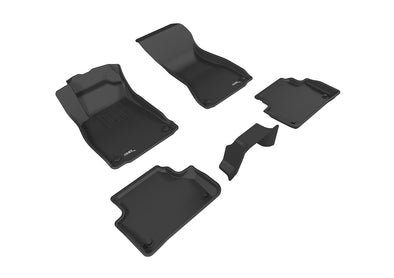 3D Floor Mat For AUDI S4 (B9) 2018-2023 KAGU BLACK R1 R2