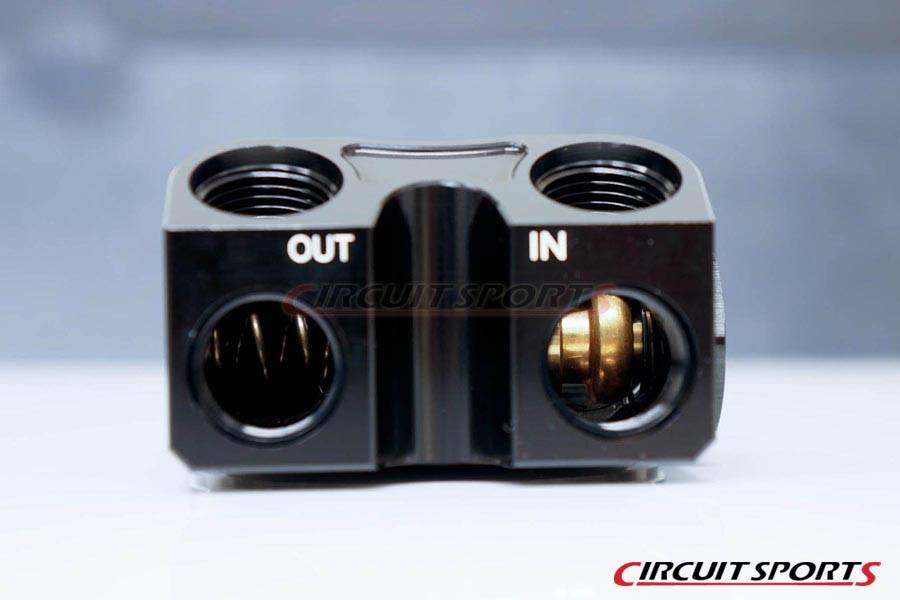 Circuit Sports Billet Aluminum Thermostatic Angled Oil Cooler Adapter KitCircuit Sports