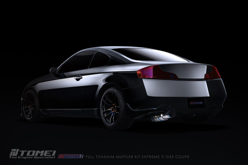 Tomei Expreme Titanium Exhaust System for Infiniti G35 / Skyline V35 CoupeTomei USA