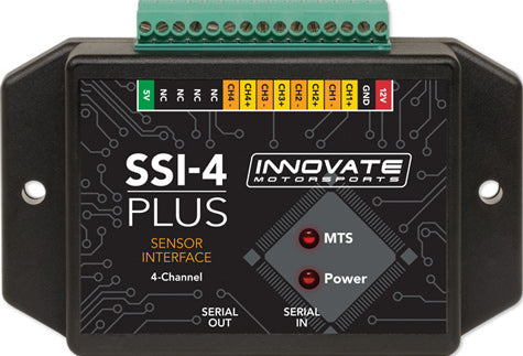 Innovate Motorsports SSI-4 PLUS: 4 Channel Sensor Interface - 3914Innovate Motorsports