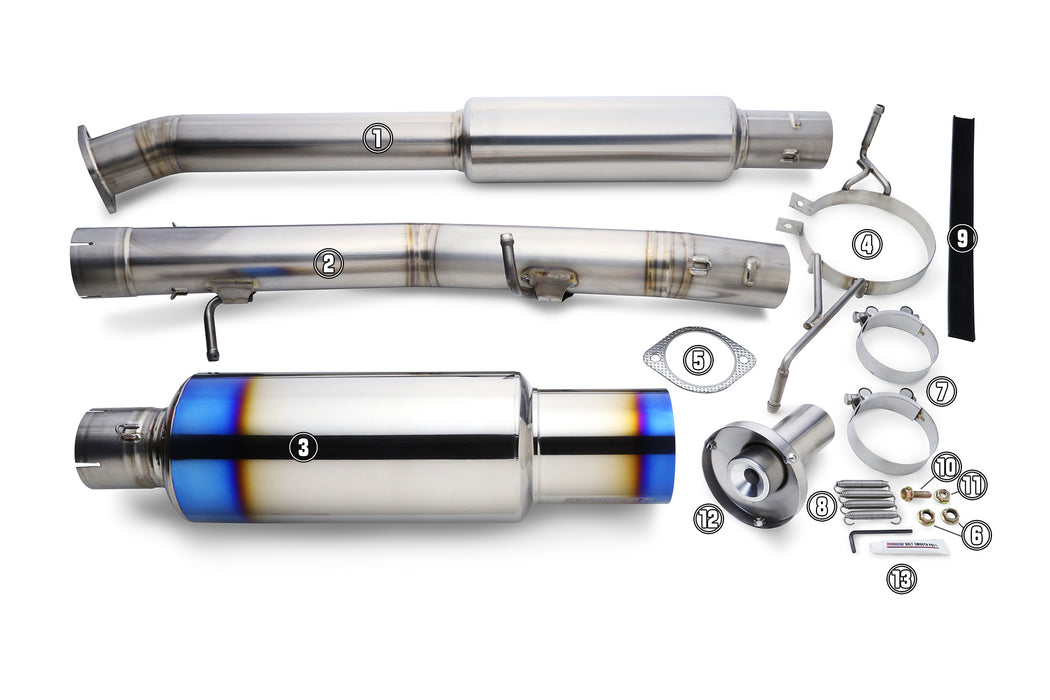 Tomei Exhaust Repair Part Muffler Band Bolt/Nut #10 For ER34 4 dr TB6090-NS06BTomei USA