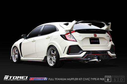 Tomei Expreme Titanium Exhaust System Type-R for 2017+ Honda Civic Type R FK8Tomei USA