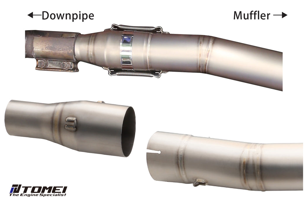Tomei Expreme Titanium Exhaust System for 2015+ Ford Mustang Ecoboost Fastback