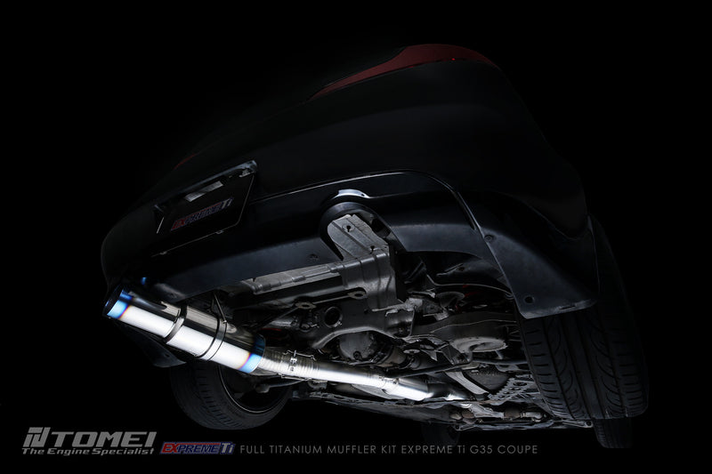 Tomei Expreme Titanium Exhaust System for Infiniti G35 / Skyline V35 CoupeTomei USA