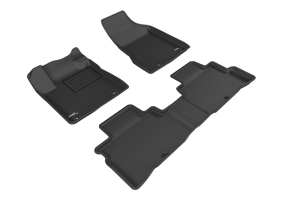 3D Floor Mat For NISSAN MURANO 2015-2018 KAGU BLACK R1 R23D MAXpider