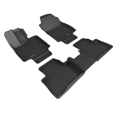 3D Floor Mat For LEXUS NX 2022-2023 5 SEAT GASOLINE KAGU BLACK R1 R2