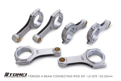 Tomei Forged H-Beam Connecting rod Kit For Toyota 1JZ-GTE - 125.25mm