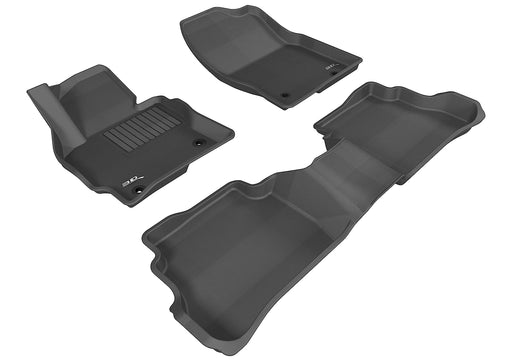 3D Floor Mat For MAZDA CX-5 2013-2016 KAGU BLACK R1 R23D MAXpider