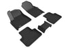 3D Floor Mat for Lamborghini Urus 2019-23 KAGU Black Row 1 / Row 2