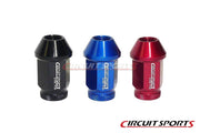 Circuit Sports 7075 Hexagon 40mm Race Lug Nut M12 x P1.50 - Blue - 20pcsCircuit Sports